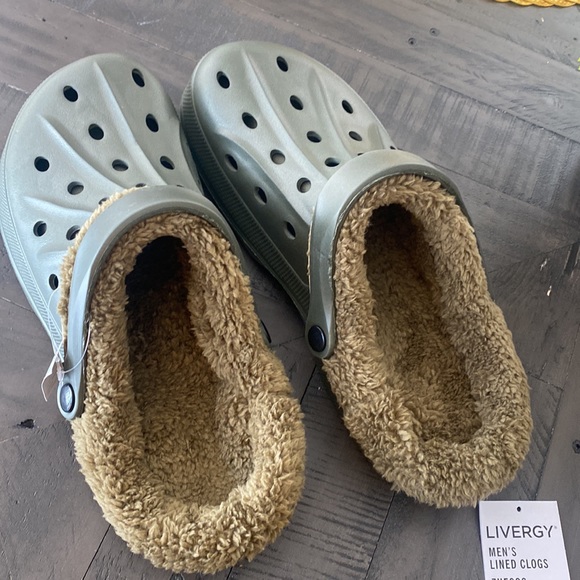 New Men’s Lined Clogs, Size 12/13 - Picture 3 of 6